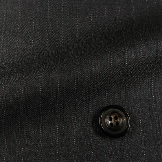 ロロピアーナ Four Seasons Super130's グレー ペンシルストライプ ２ピース