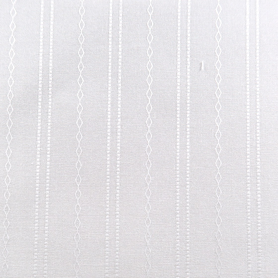 プレミアム 遠州織 ドビーストライプ 白 100番手双糸